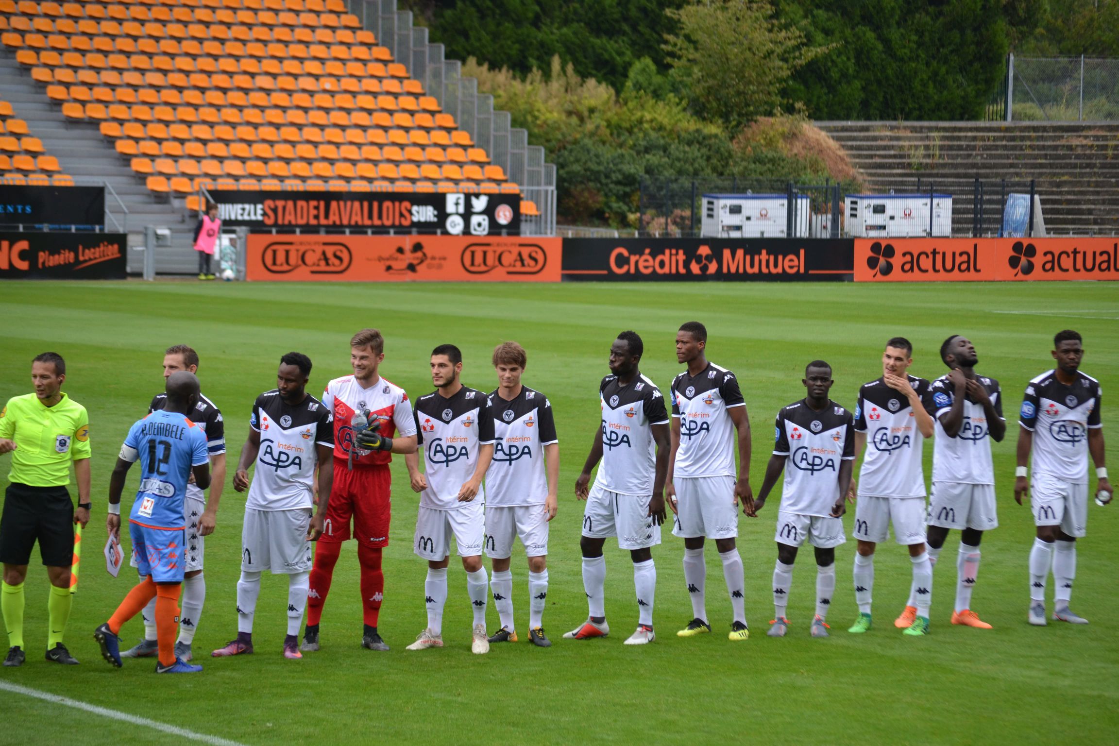 Stade Lavallois (N1) - Voltigeurs / Match de préparation
